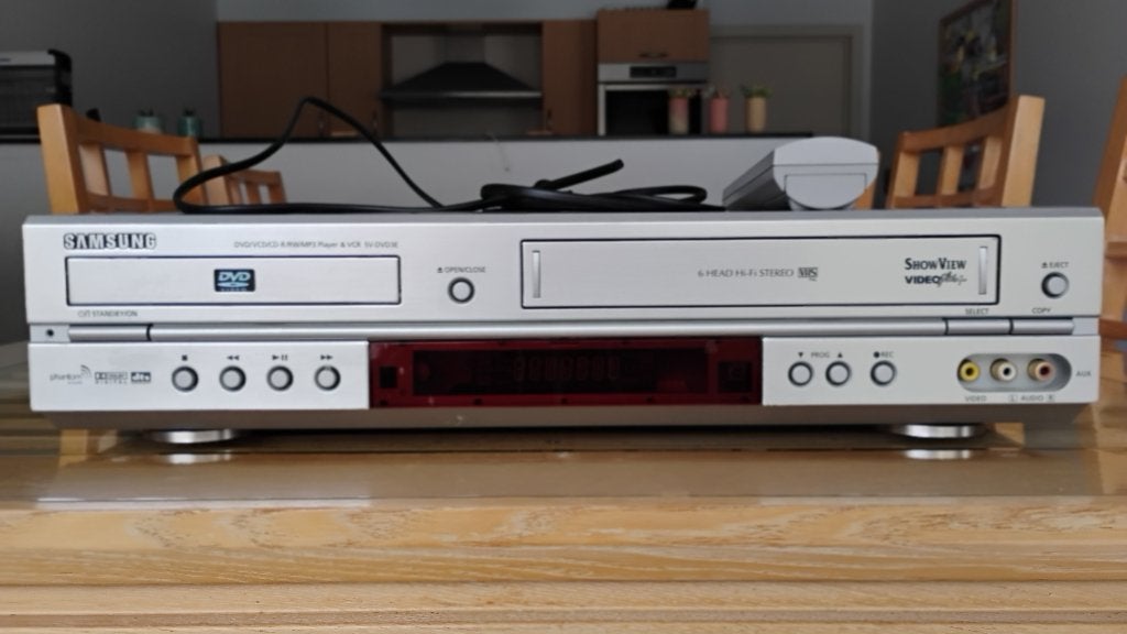 Samsung vhs en dvd speler, Ophalen, Gebruikt, VHS-speler of -recorder