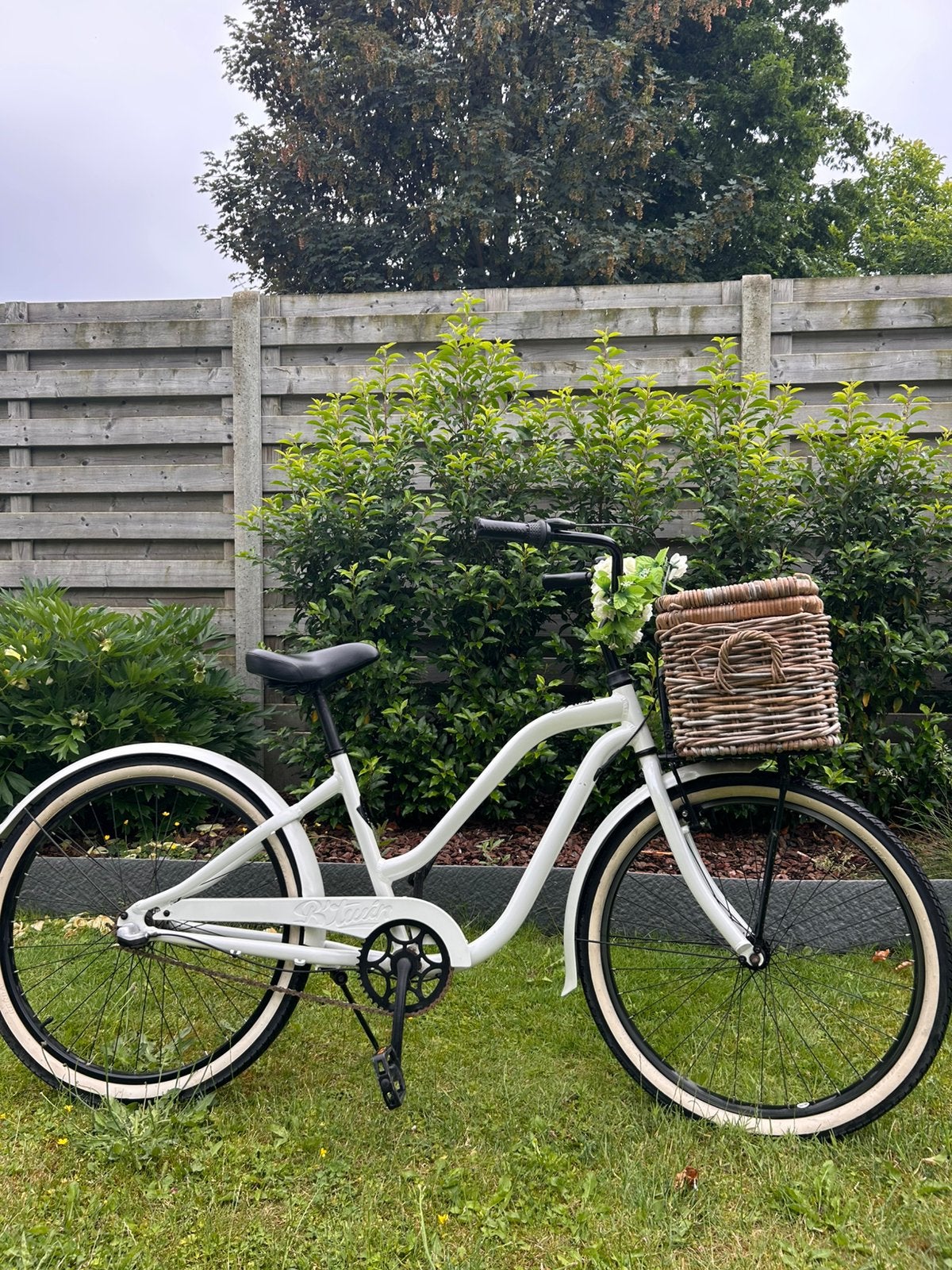 Beach Cruiser B’twin (dames stadsfiets), Fietsen en Brommers, Fietsen | Dames | Moederfietsen, Nieuw, Ophalen