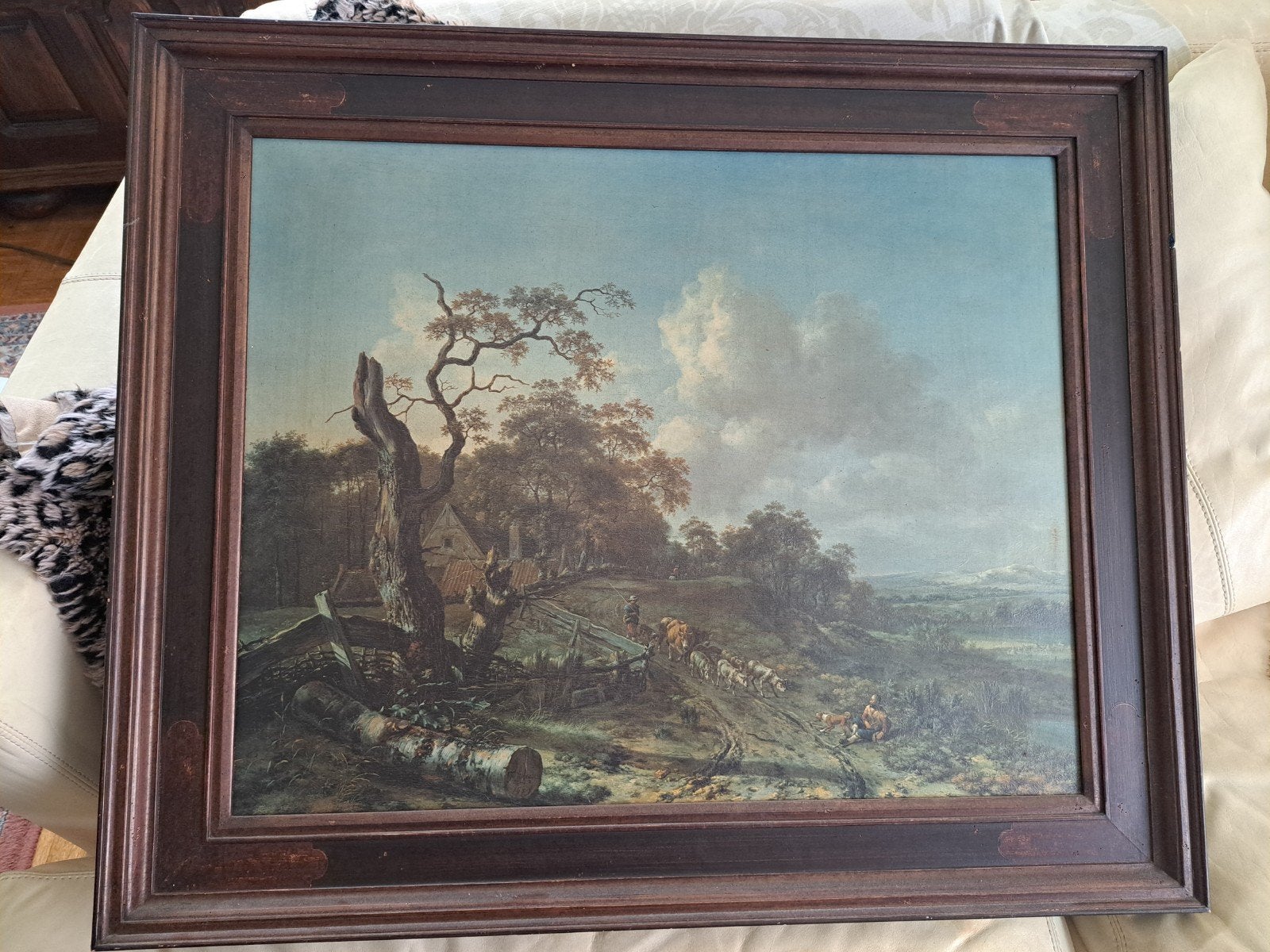 Landschap met een dode boom door Jan Wijnants Dutch XVII, Antiek en Kunst, Kunst | Schilderijen | Klassiek, Landschap, Doek, Ophalen