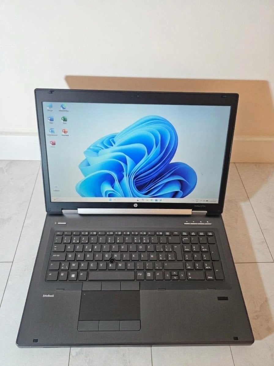 Hp laptop i5 8gb Ram met SSD 17inch Windows 11 + Office 2024, Ophalen of Verzenden, SSD