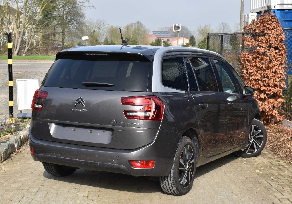 Citroen Grand C4 SpaceTourer Shine EAT8 67Kkm Carnet, Autos, Argent ou Gris, Achat, Euro 6, Entreprise
