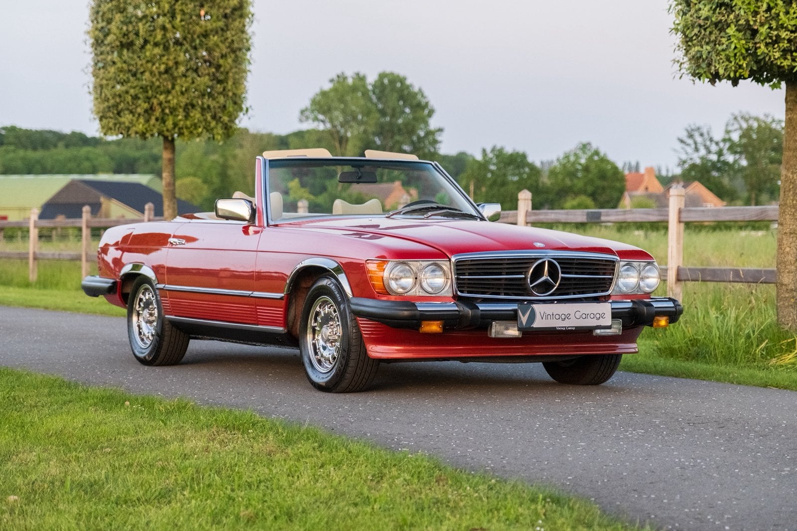 Mercedes-Benz 450SL avec toit rigide - 1977, Autos, Achat, Beige, Entreprise, 2 portes