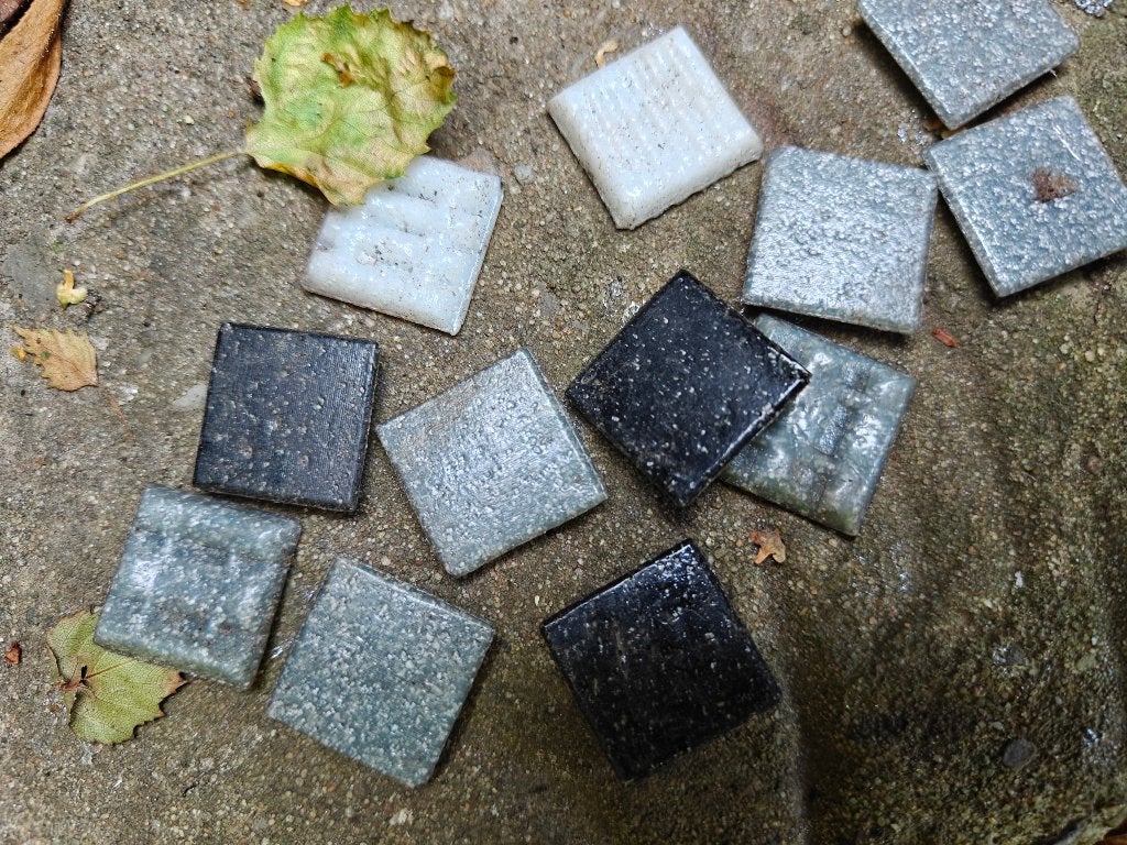 Glas mozaïek, Ophalen, Zo goed als nieuw, Overige materialen, Overige typen