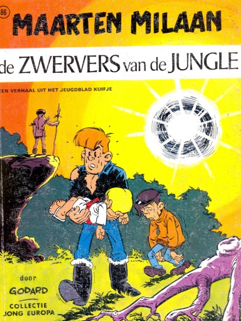 Verzameling strip Maarten Milaan., Meerdere stripboeken, Ophalen of Verzenden, Gelezen, Godart