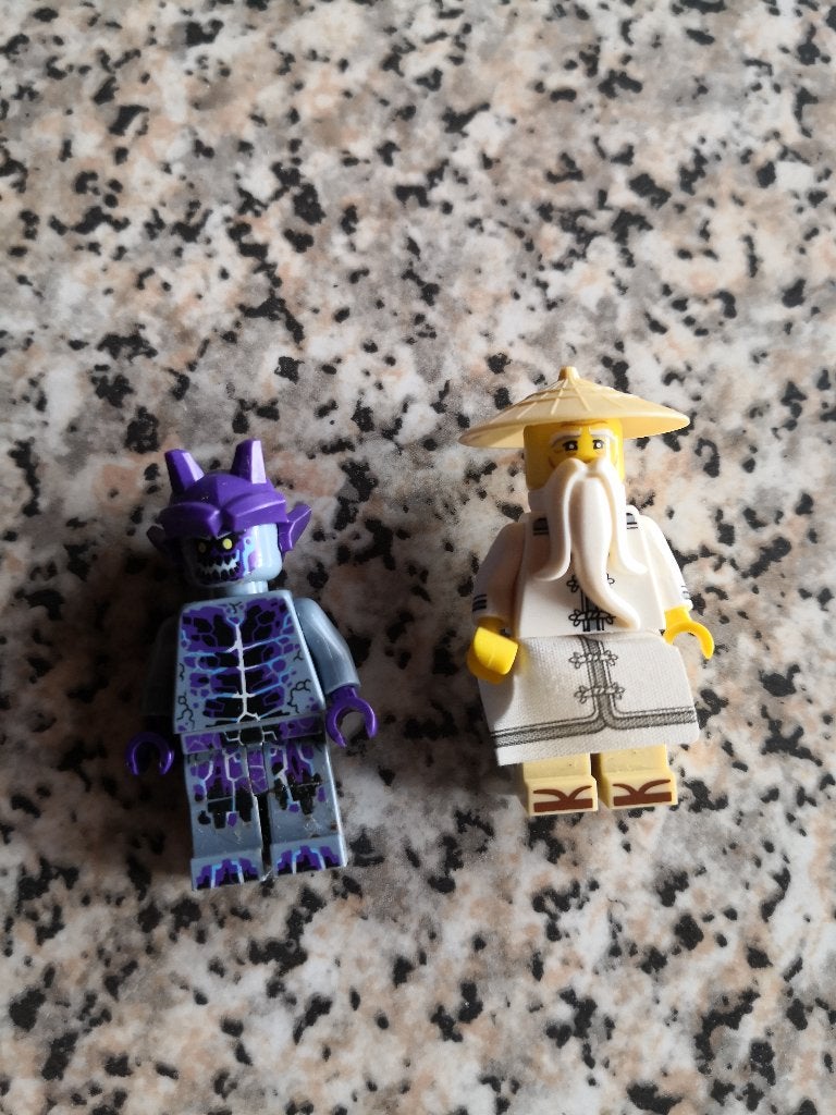 2 Lego Ninjago poppetjes, Ophalen, Lego, Ninjago