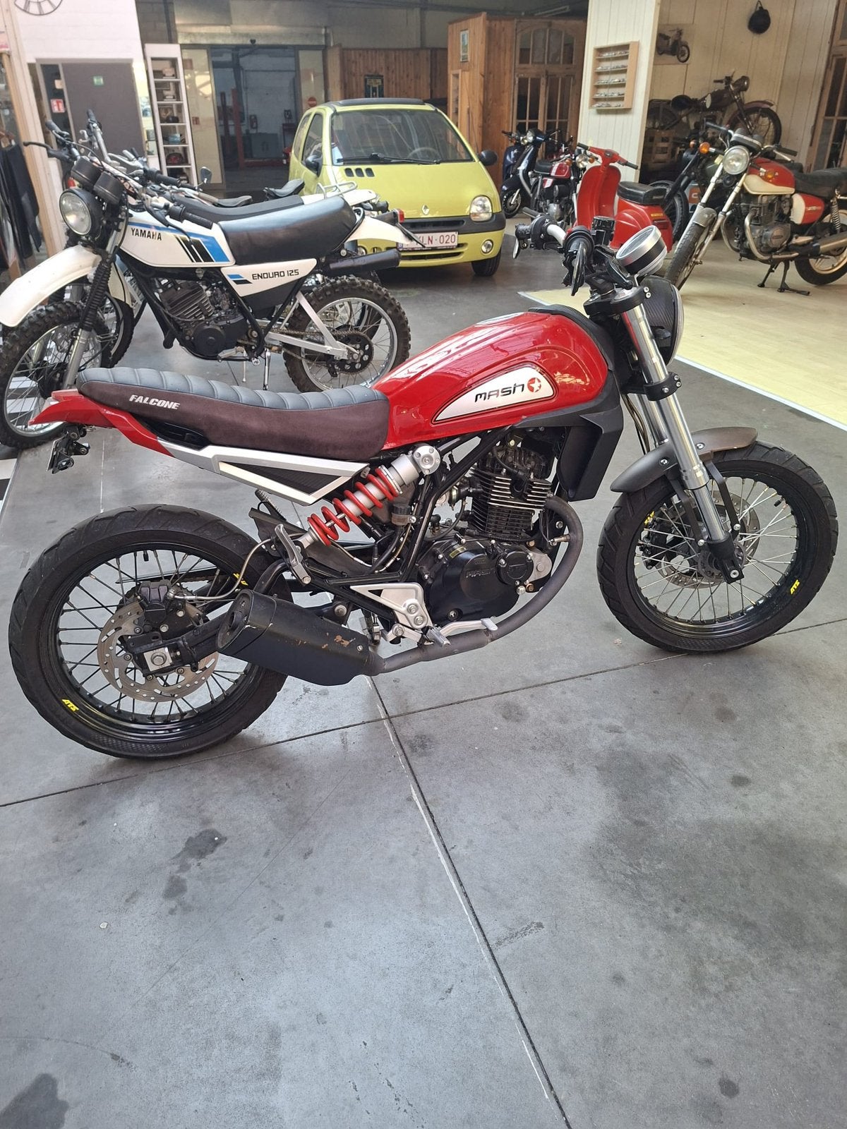 Moto 125 Mash -6500 km - 2019, Particulier