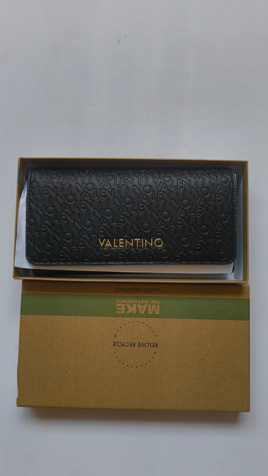 Valentino zwarte portemonnee, Handtassen en Accessoires, Ophalen of Verzenden, Nieuw, Zwart, Overige merken