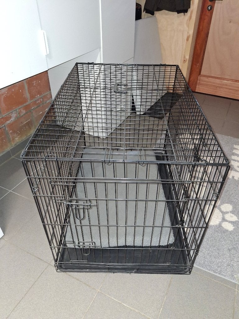 Bench hondenbench 107cm lang., Ophalen, Zo goed als nieuw