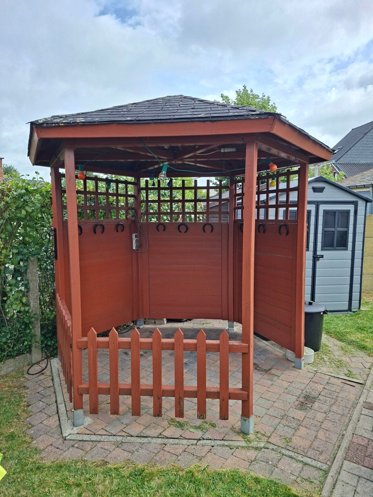 pergola, Ophalen, Gebruikt, Blokhut, Zonder ramen