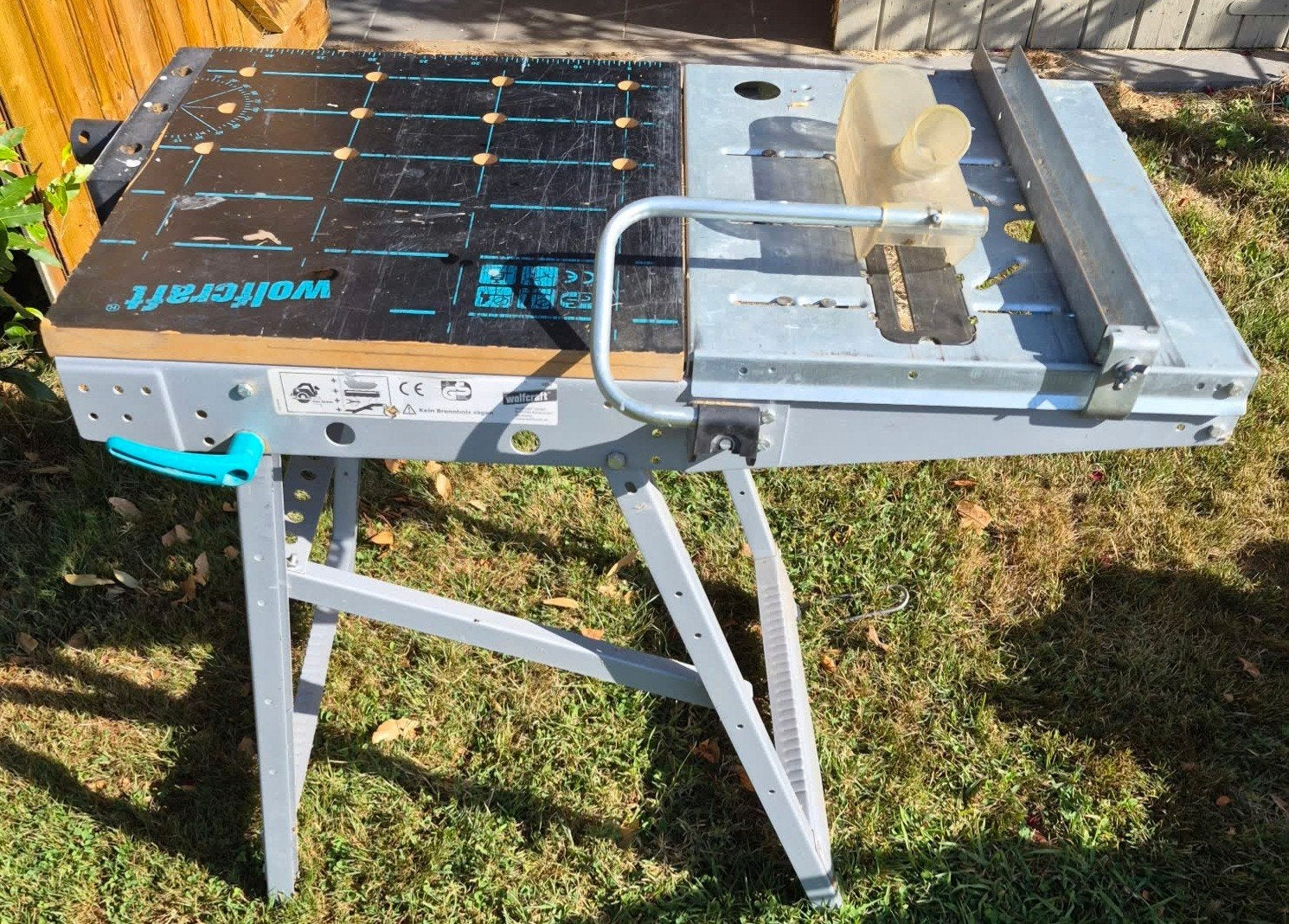 Etabli multifonction et table de sciage pliable Wolcraft, Bricolage & Construction, Enlèvement