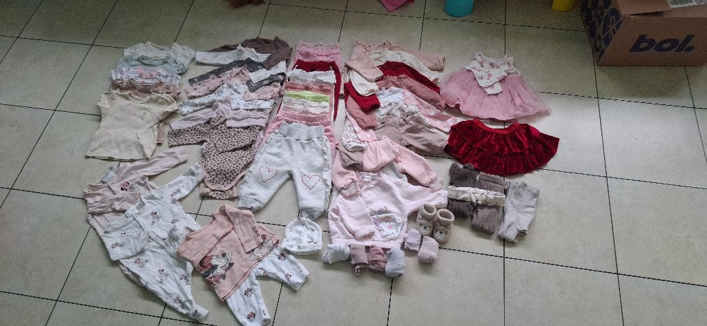 Babykleding maat 62, Kinderen en Baby's, Ophalen, Overige typen, C&A, Meisje