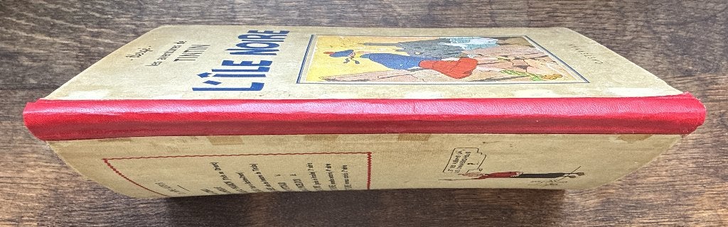 Kuifje - Het zwarte eiland A17BIS - 1942 - Zeldzame editie, Boeken, Stripverhalen, Gelezen, Verzenden, Eén stripboek, Hergé.