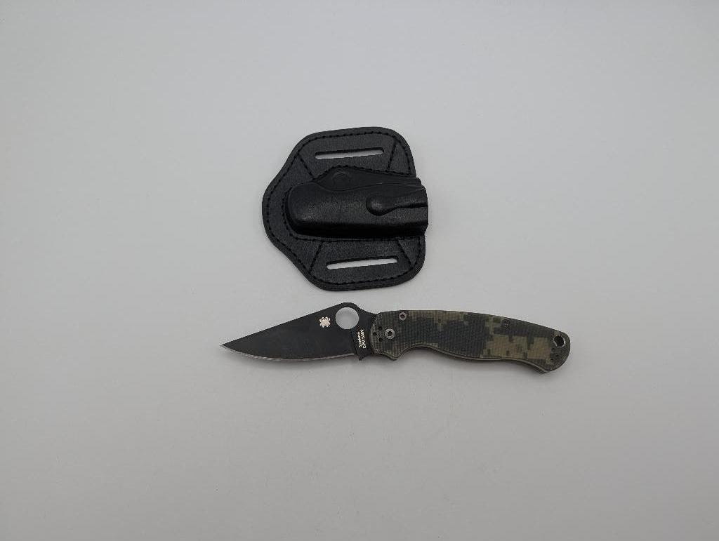 Spyderco Para Military 2 Digital Camo G-10 Black, Ophalen of Verzenden, Zo goed als nieuw