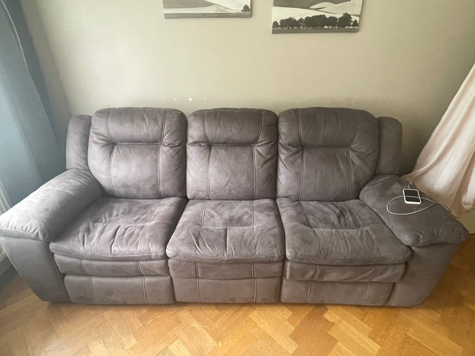 Zetel met relaxfunctie (elektrisch), Ophalen, Zo goed als nieuw