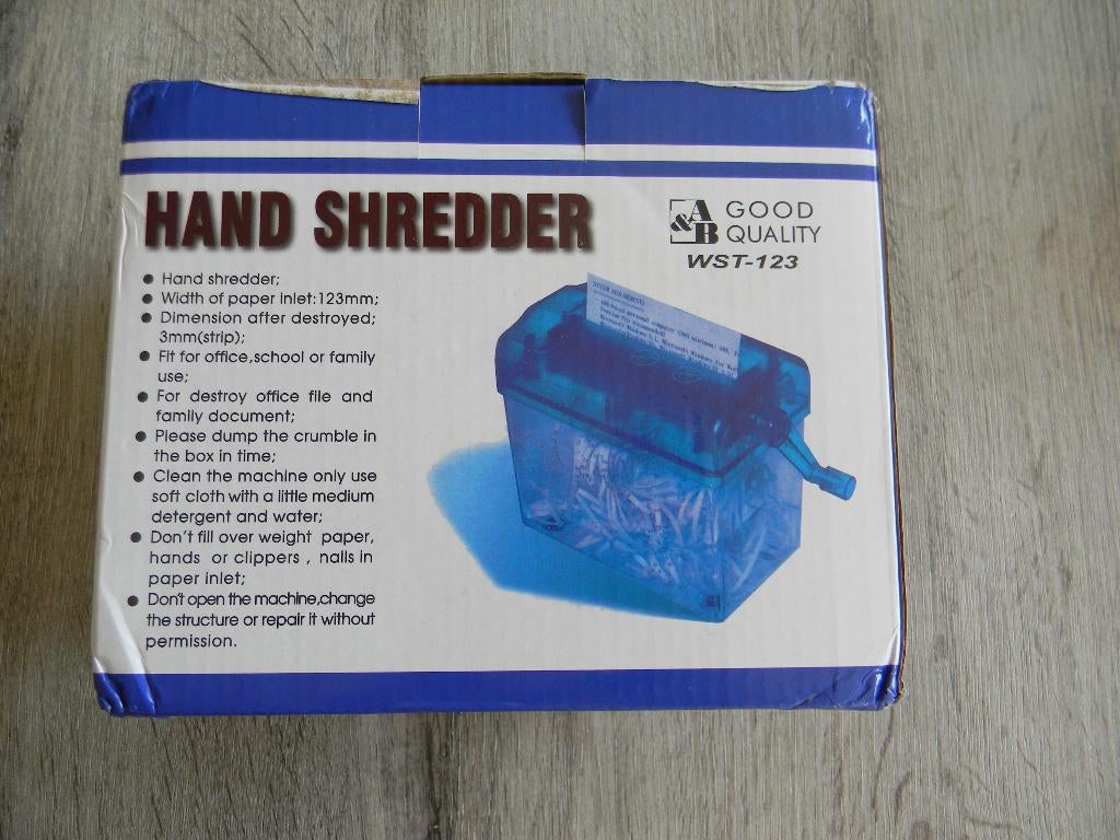 papierversnipperaar, Diversen, Bureau-accessoires, Ophalen, Zo goed als nieuw