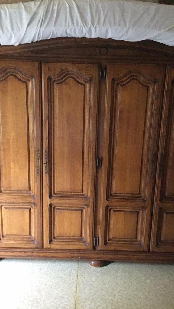 Eiken slaapkamer, Huis en Inrichting, Ophalen, Gebruikt