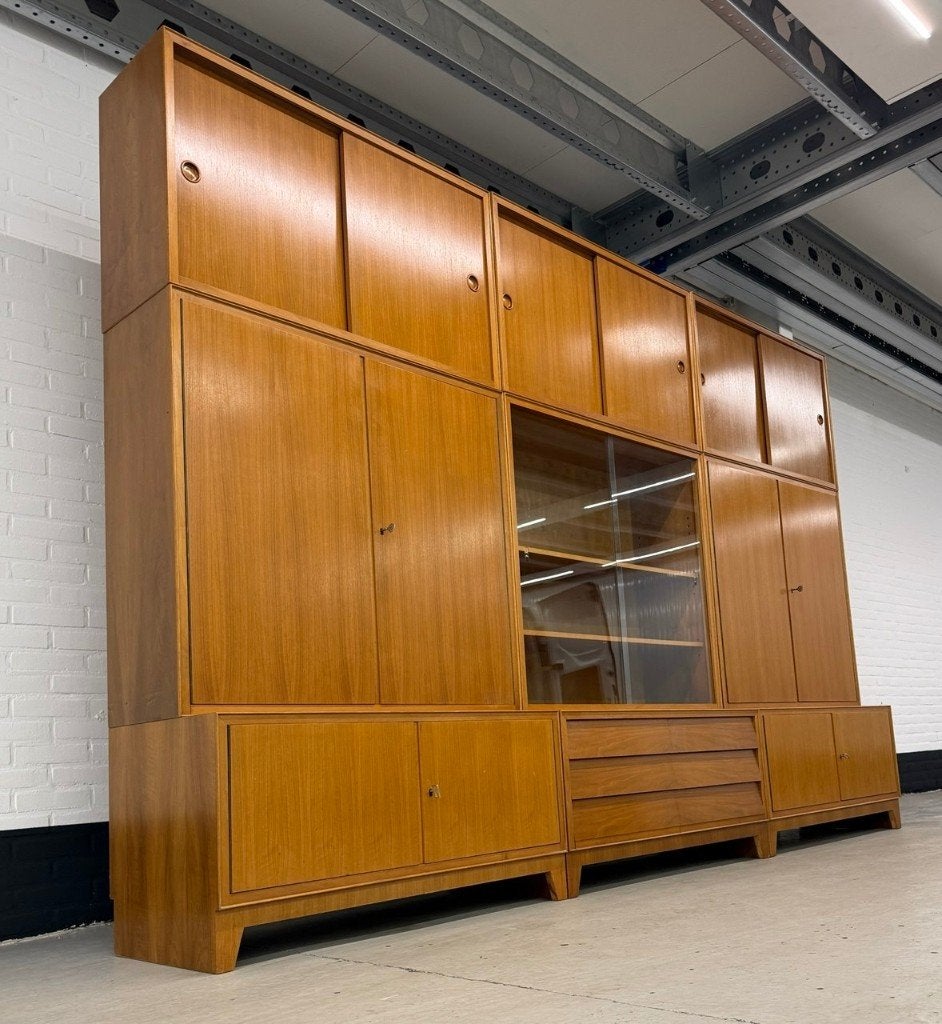 XXL vintage modulair wandmeubel, Huis en Inrichting, Ophalen