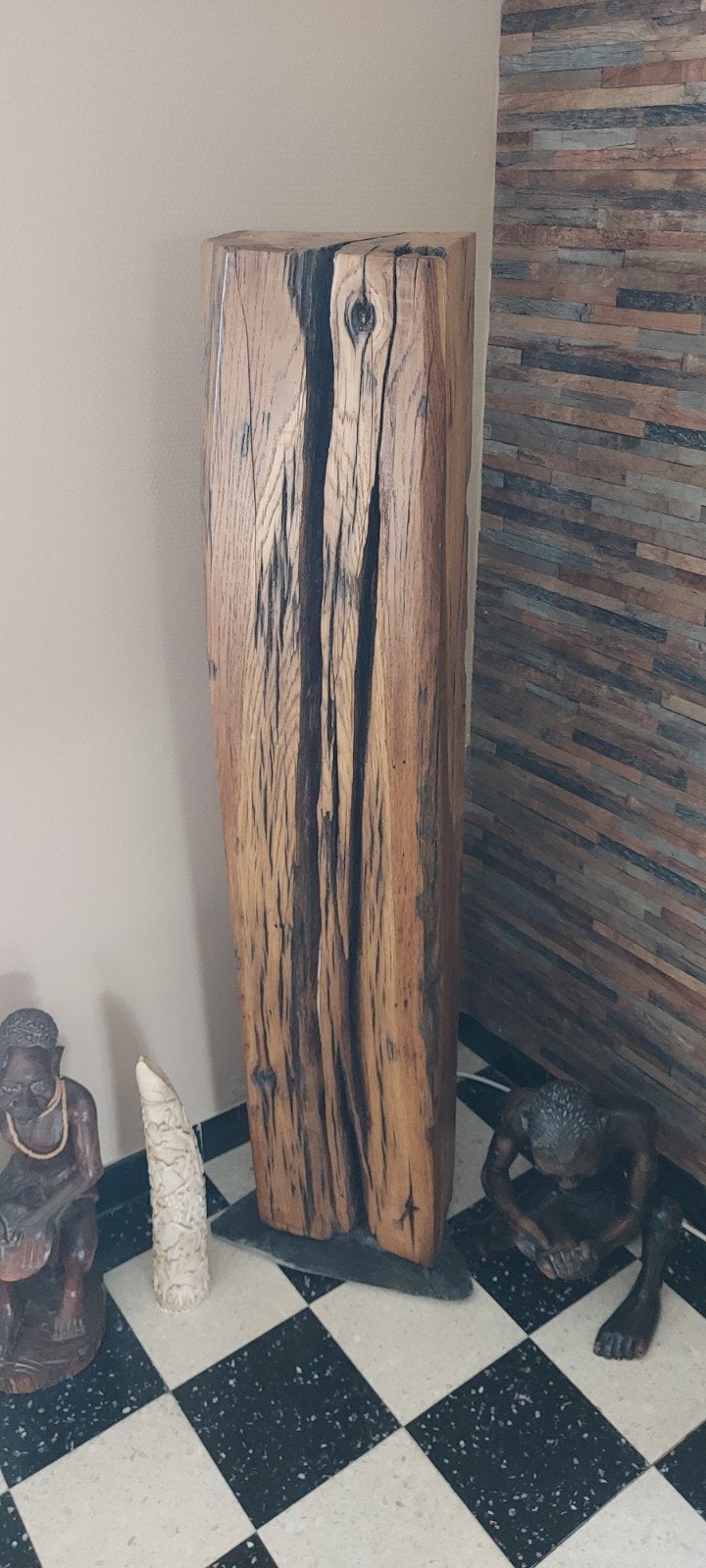 lampe original  deco, Enlèvement, Neuf, Bois, 100 à 150 cm