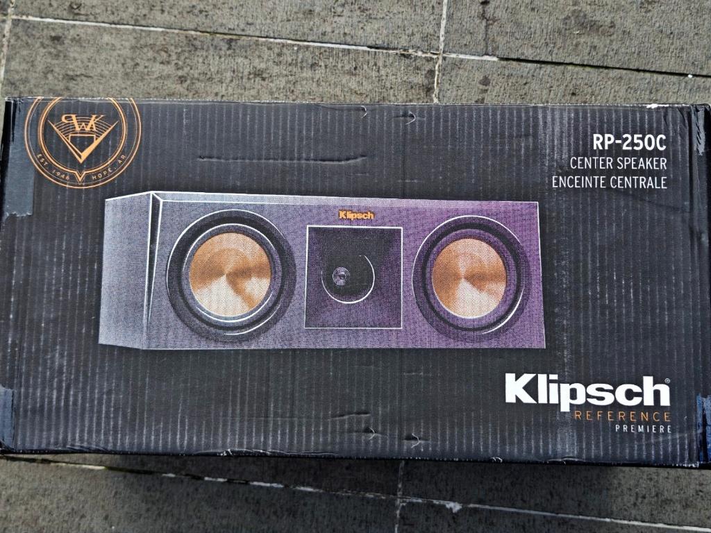 Klipsch Reference Premiere RP-250C center speaker, Audio, Tv en Foto, Luidsprekerboxen, Ophalen of Verzenden, Zo goed als nieuw