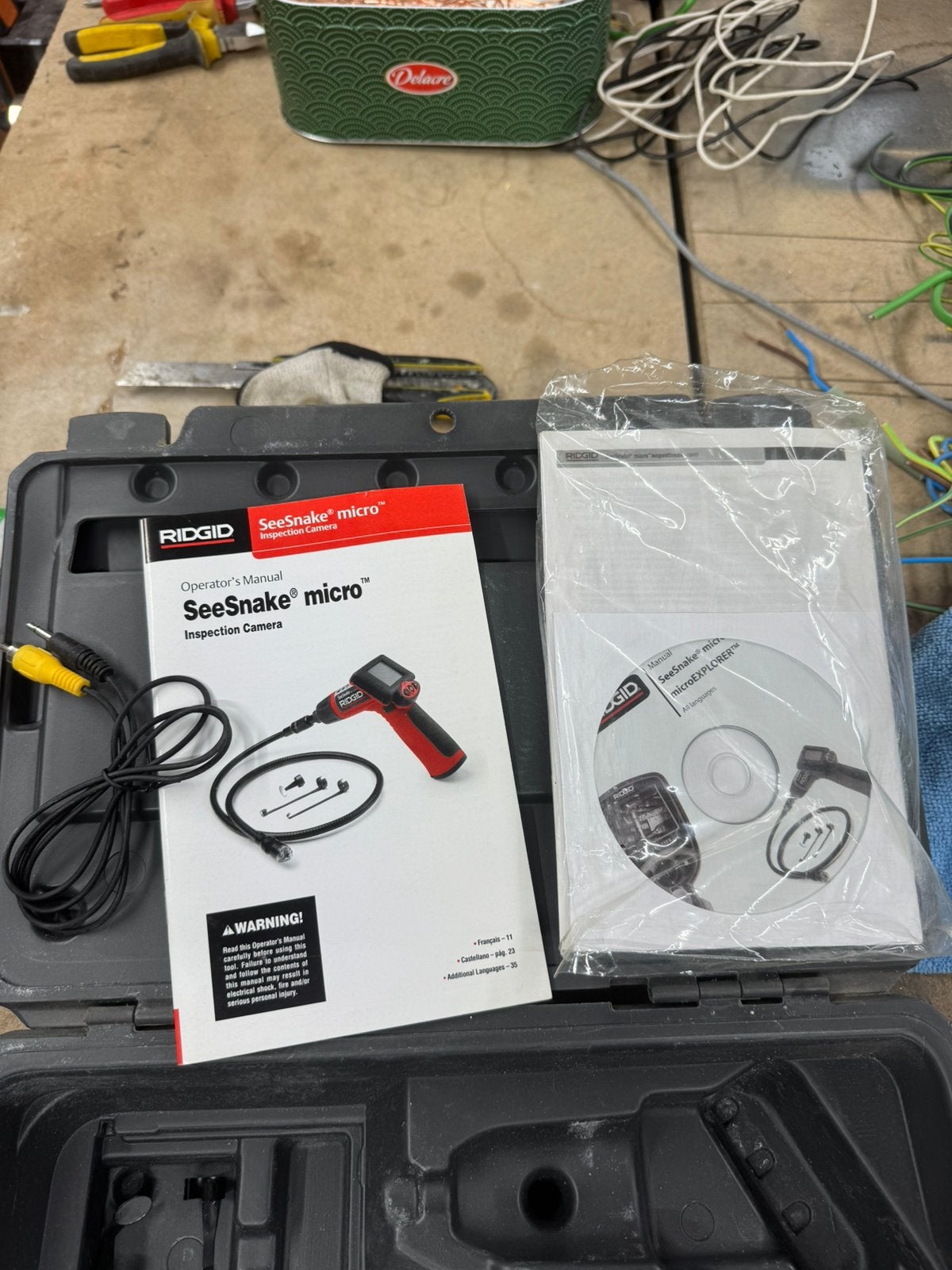Ridgid SeeSnake micro, Doe-het-zelf en Bouw, Ophalen, Zo goed als nieuw