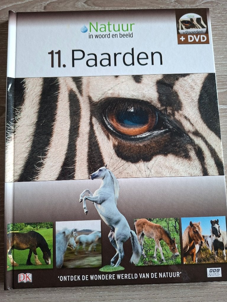 Paarden (boek + DVD), Ophalen of Verzenden, Zo goed als nieuw, Non-fictie