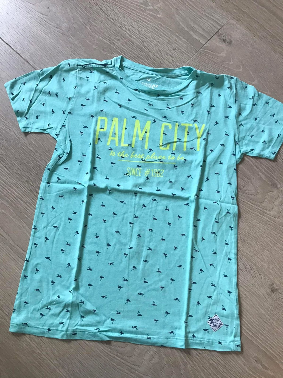 WE / toffe t-shirt / maat 158-164, Kinderen en Baby's, Kinderkleding | Maat 158, Ophalen of Verzenden, Zo goed als nieuw