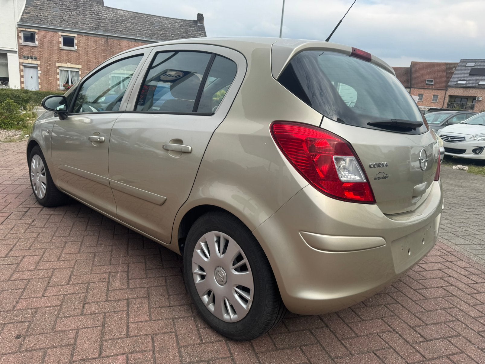 Opel Corsa 1.2 - BENZINE - AIRCO - 130.000 km - 2008, Auto's, Opel, Stof, Zwart, Overige kleuren, 1229 cc