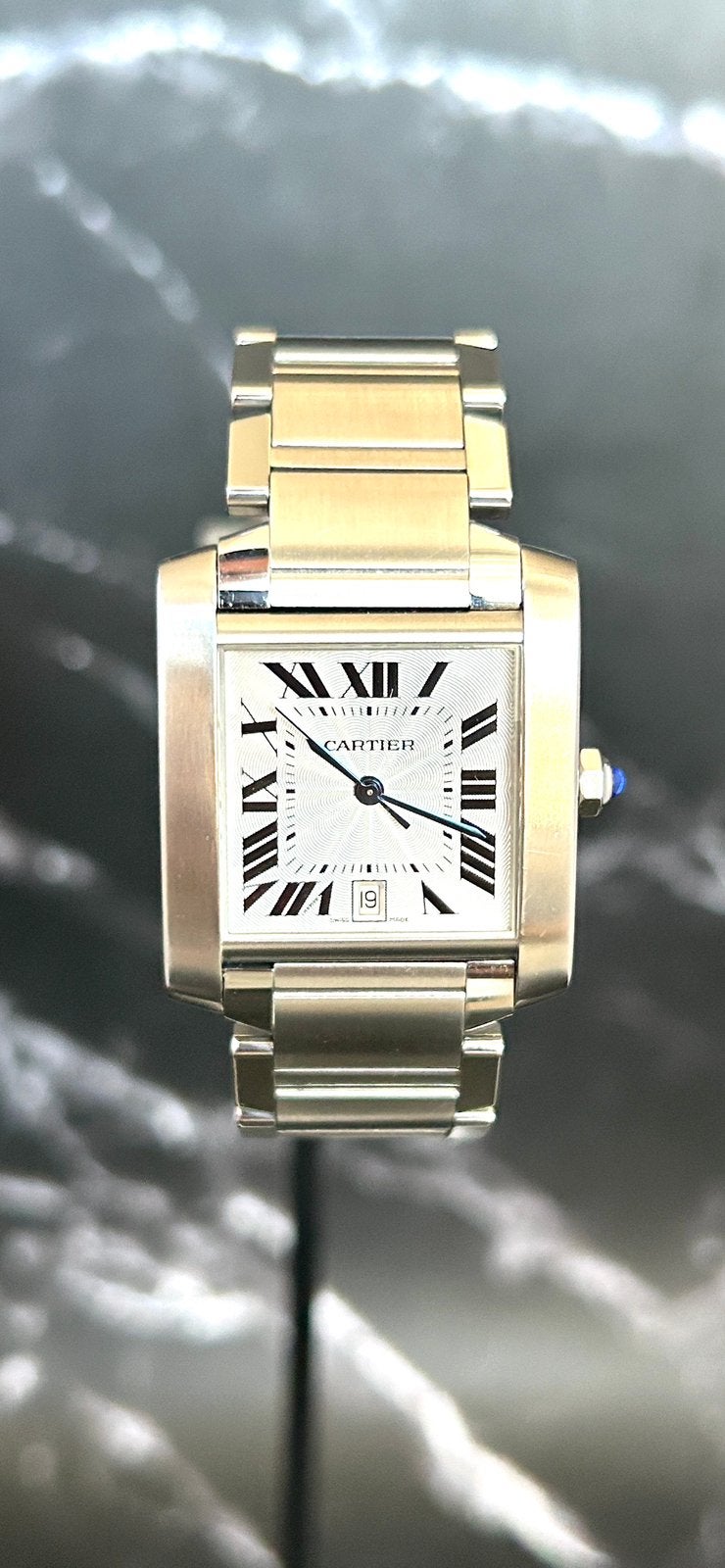 Cartier Tank Francaise, Enlèvement, Utilisé