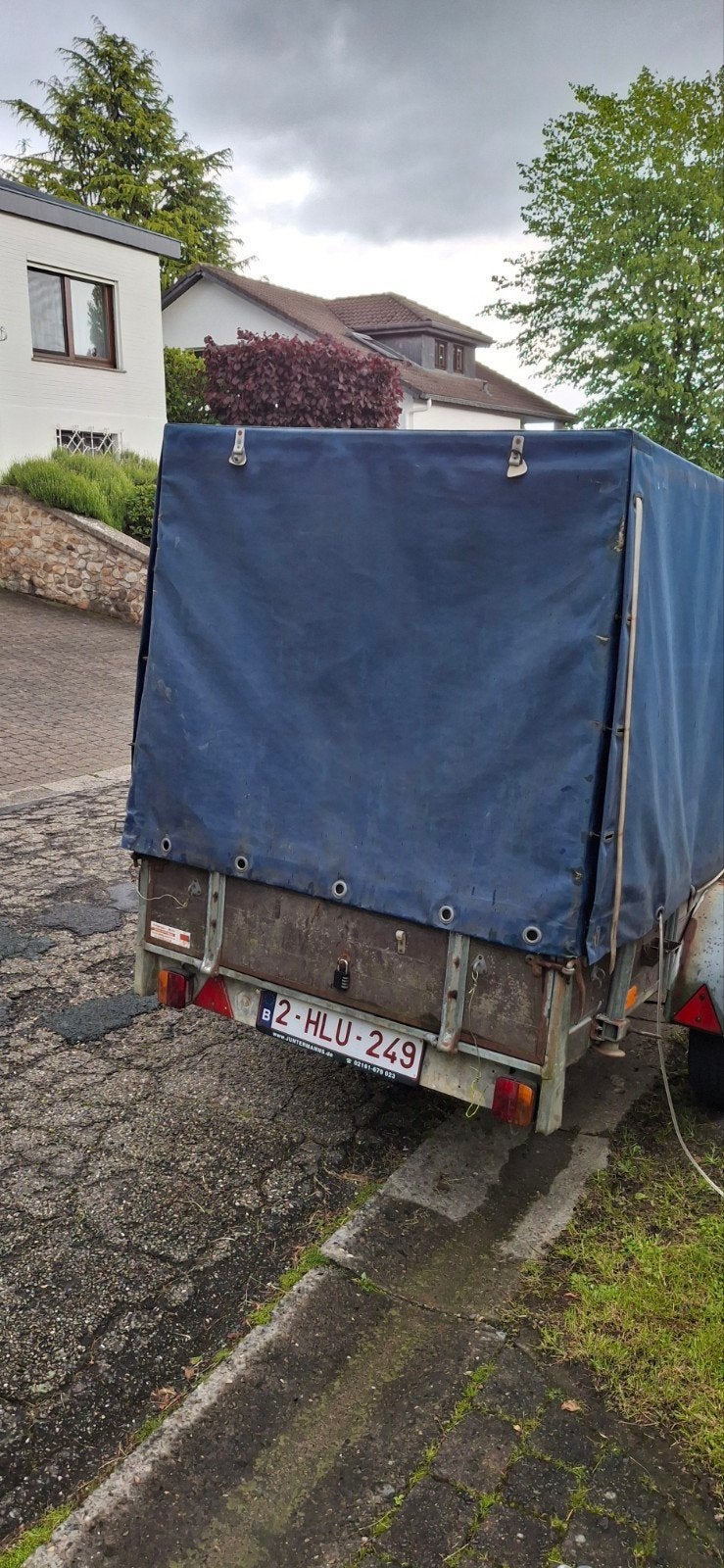 Saris Aanhangwagen 750/1200kg, 2.5mx1.25m, Ophalen