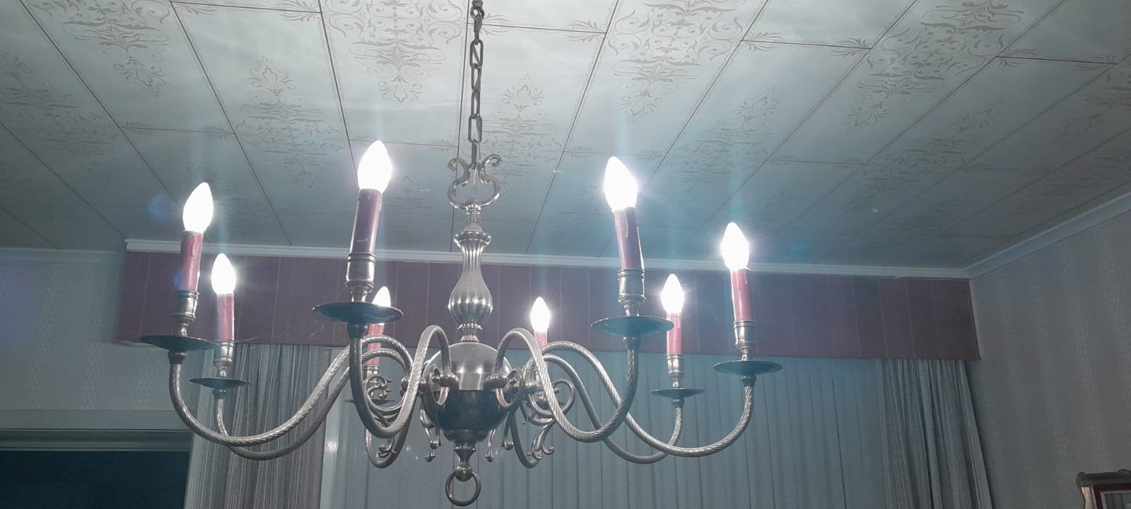 Klassieke/vintage kroonluchter, Huis en Inrichting, Lampen | Kroonluchters, Ophalen