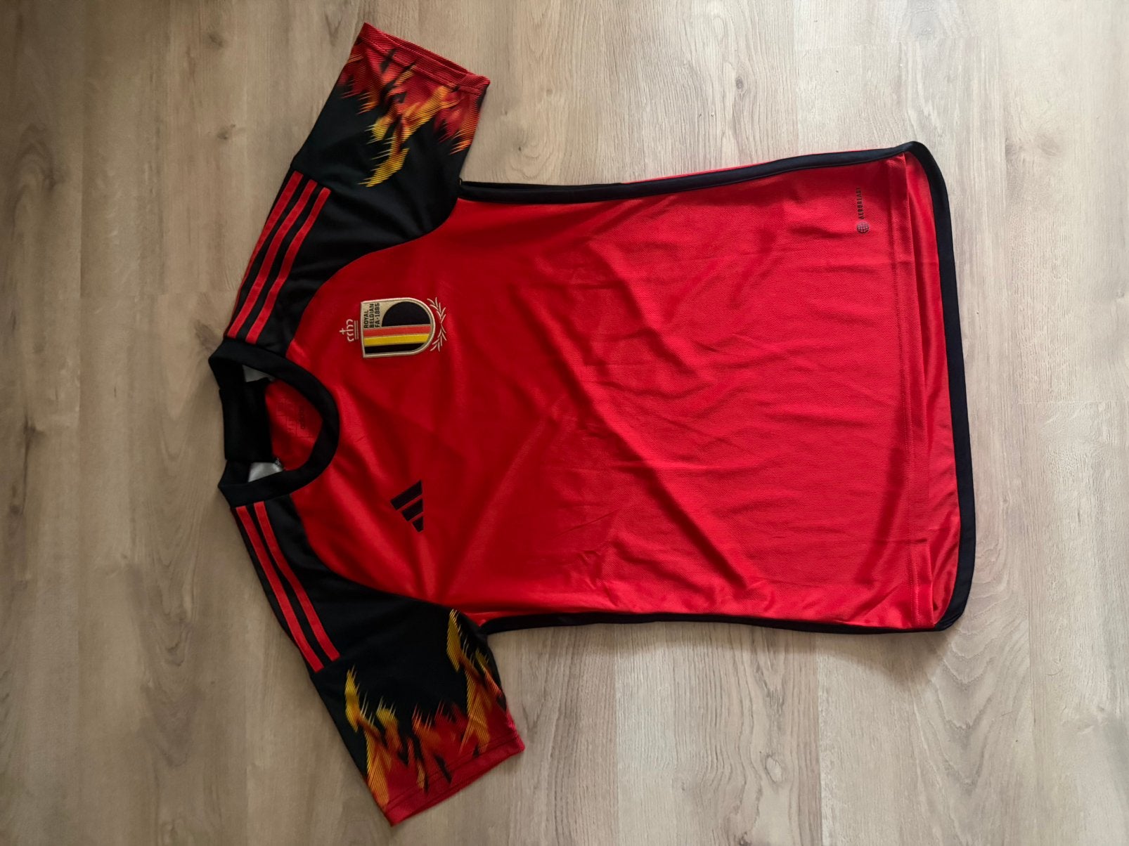 Officieel belgie shirt wk 2022, Maat S, Ophalen of Verzenden, Zo goed als nieuw, Shirt