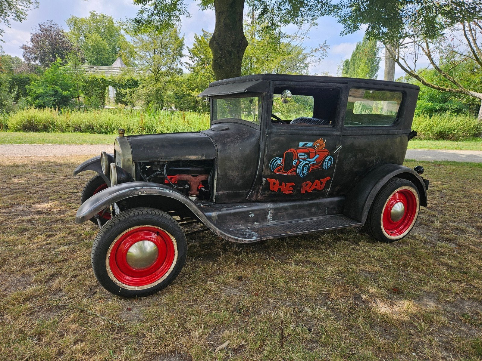 Ford HOT ROD T Ford V8 5.7 canon automatique entièrement hom, Autos, Oldtimers & Ancêtres, Cuir, Achat, Entreprise, Automatique