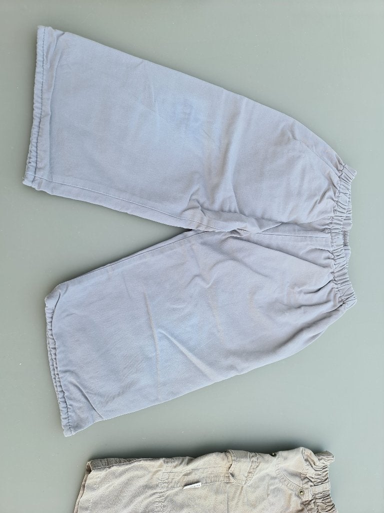 bruine korte broek met elastiek, 98, Enlèvement, Comme neuf, Pantalon