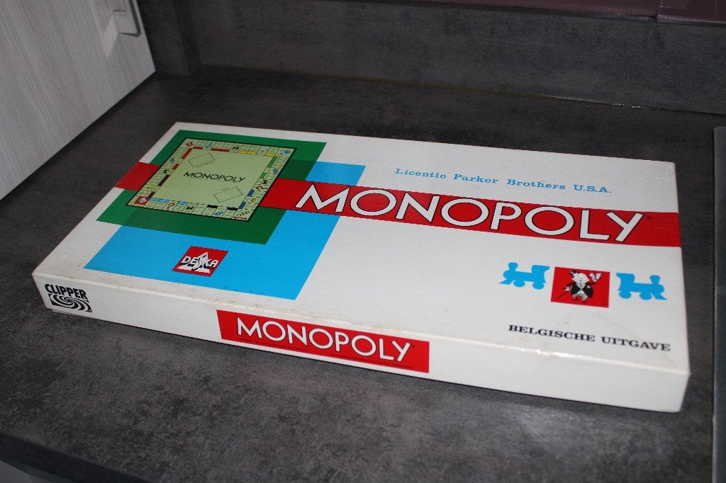 Vintage Monopoly - Années 1970 à 1980 (Clipper), Enlèvement ou Envoi, Utilisé