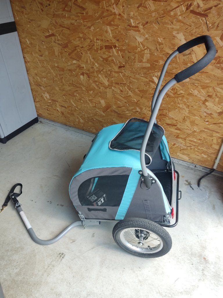 hondenfietskar, Ophalen, Gebruikt, Minder dan 20 kg, Opvouwbaar