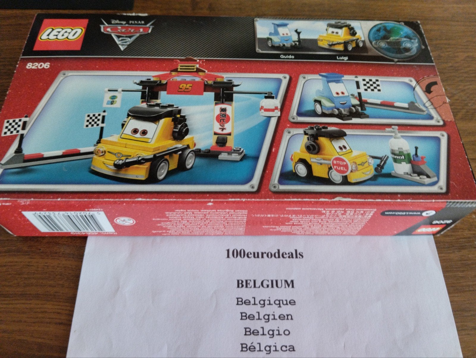 LEGO Cars 2 Tokyo Pit Stop - 8206 récemment scellé, Neuf, Complet, Lego, Ensemble complet