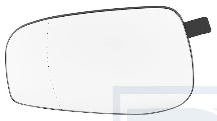 Volvo spiegel glas links USA CA S60 V70 S80 Xc70 Volvo onder, Ophalen of Verzenden, Nieuw, BMW