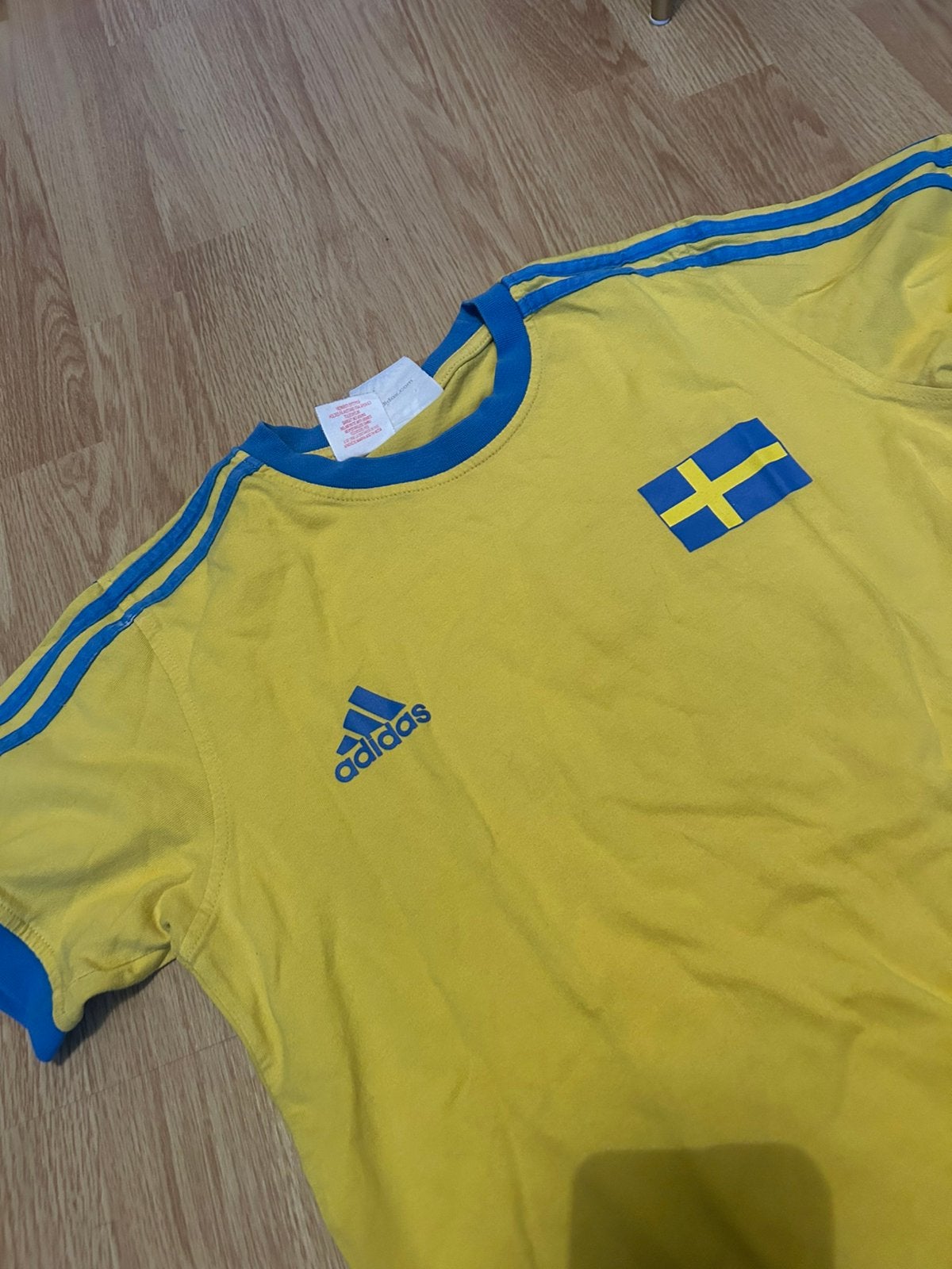 Maillot de football rétro, Enlèvement ou Envoi, Comme neuf, Taille 46 (S) ou plus petite, Jaune