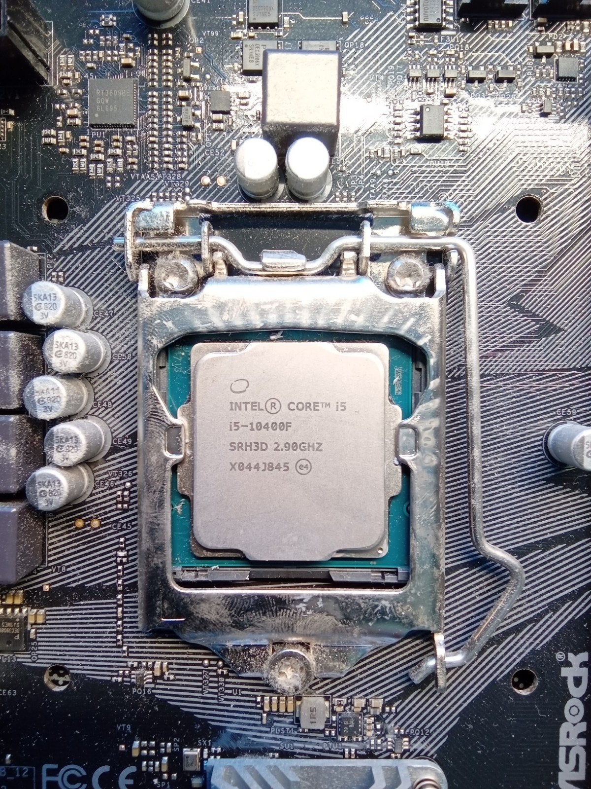 Intel core i5 10400f, Enlèvement