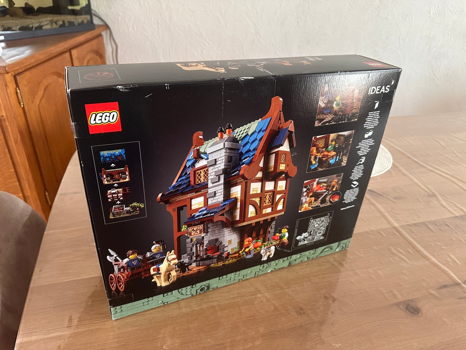 Set Lego Idea « Medieval blacksmith » 21325, Lego, Nieuw, Ophalen of Verzenden, Castle