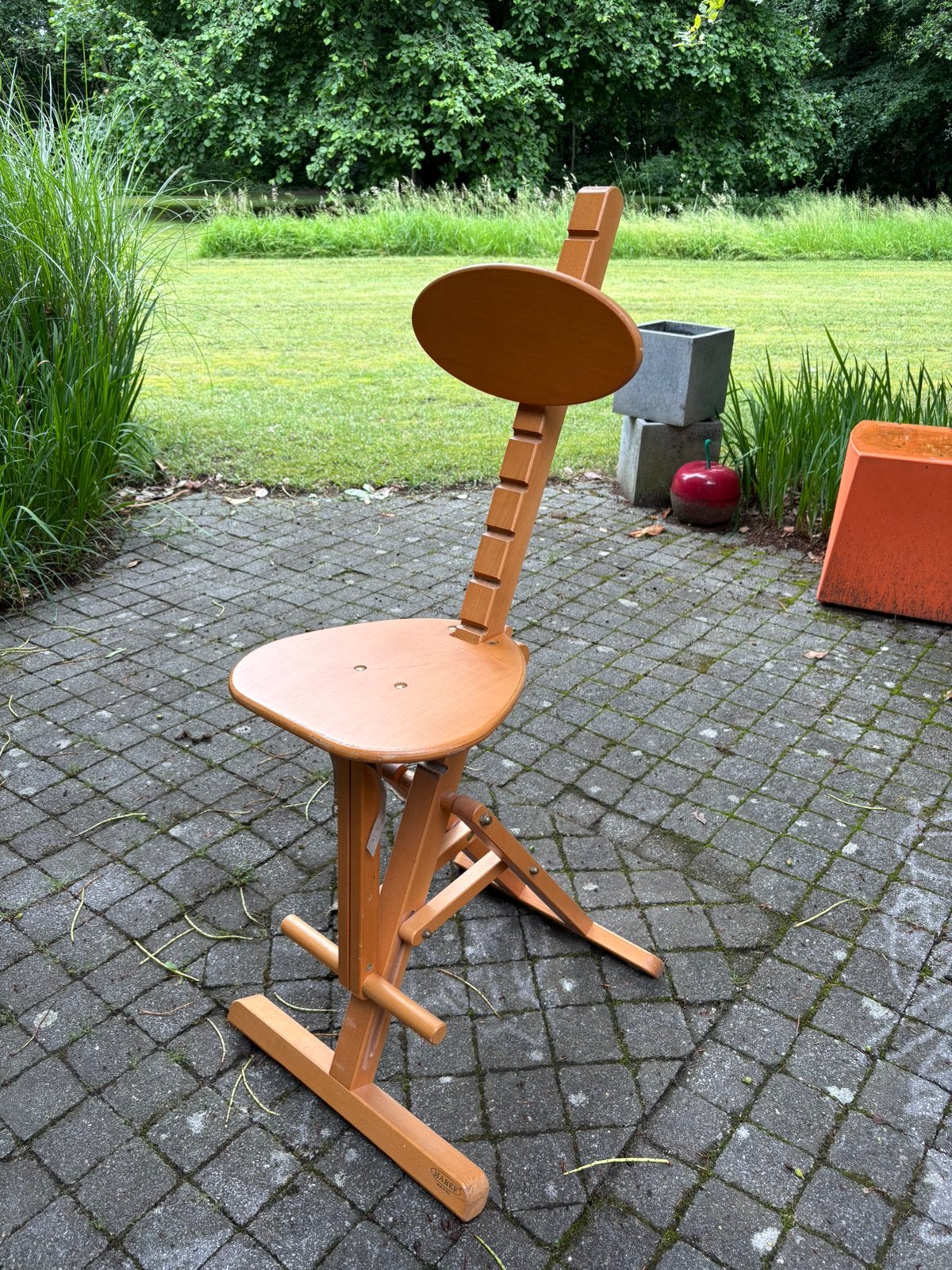 Mabef M44 verstelbare schildersstoel, Hobby & Loisirs créatifs, Peinture, Enlèvement, Comme neuf