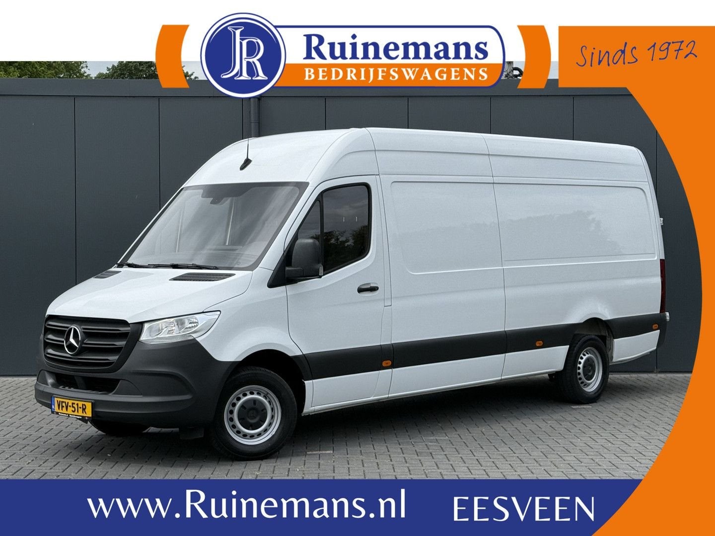 Mercedes-Benz Sprinter 316 CDI 164 PK / L3H2 / UNIEK 38.535, Auto's, Wit, Mercedes-Benz, 210 g/km, Onderhoudsboekje