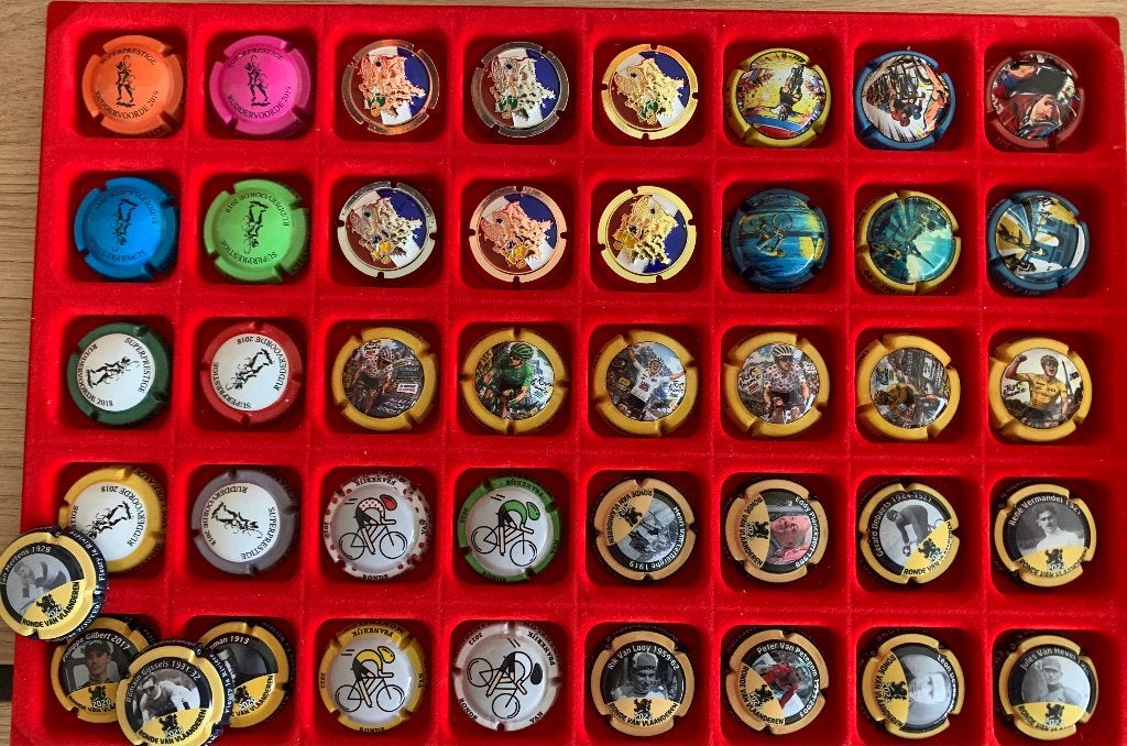 Prachtig lot 42 champagne capsules, Verzamelen, Complete verzamelingen en Collecties, Ophalen of Verzenden