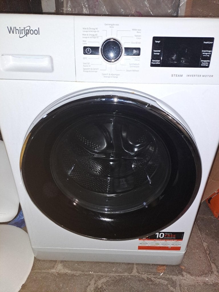 Machine lavante séchante WHIRLPOOL assurance omnium, Electroménager, 85 à 90 cm, Programme lavage à la main, 1600 tours ou plus