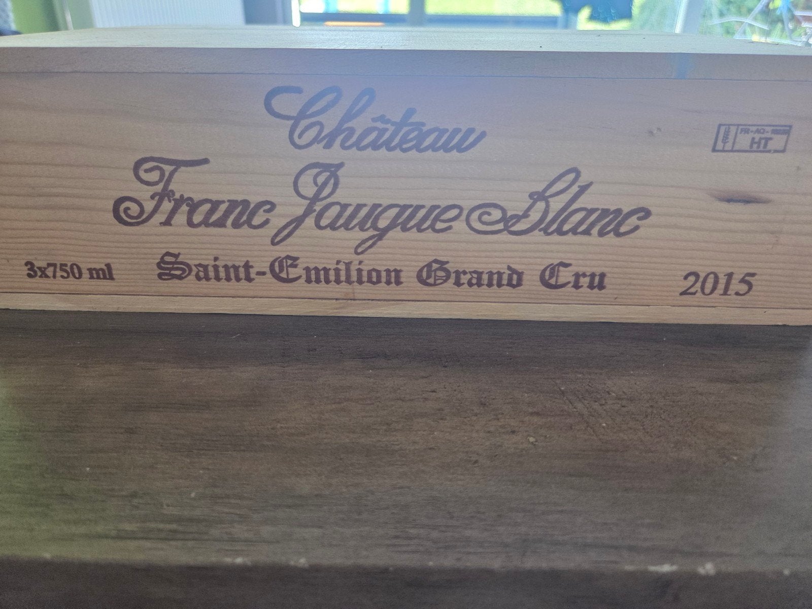 Wijn - Chateau Franc Jaugue Blanc 2015, Verzamelen, Wijnen, Ophalen