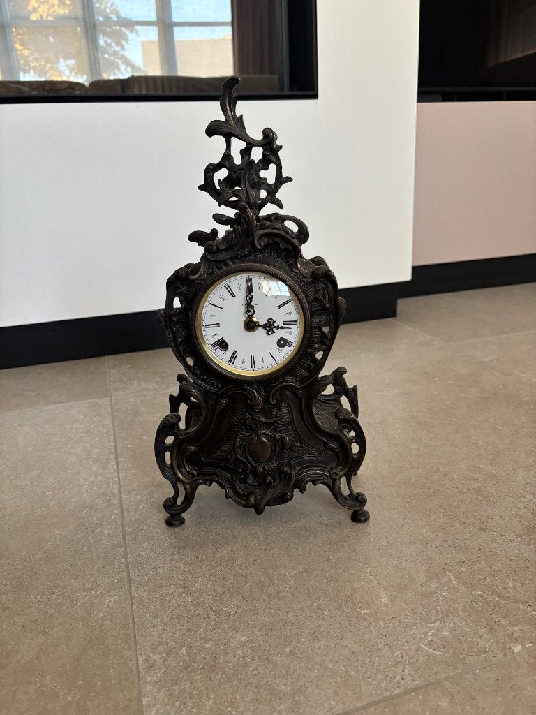 Bronzen klok, Antiek en Kunst, Ophalen
