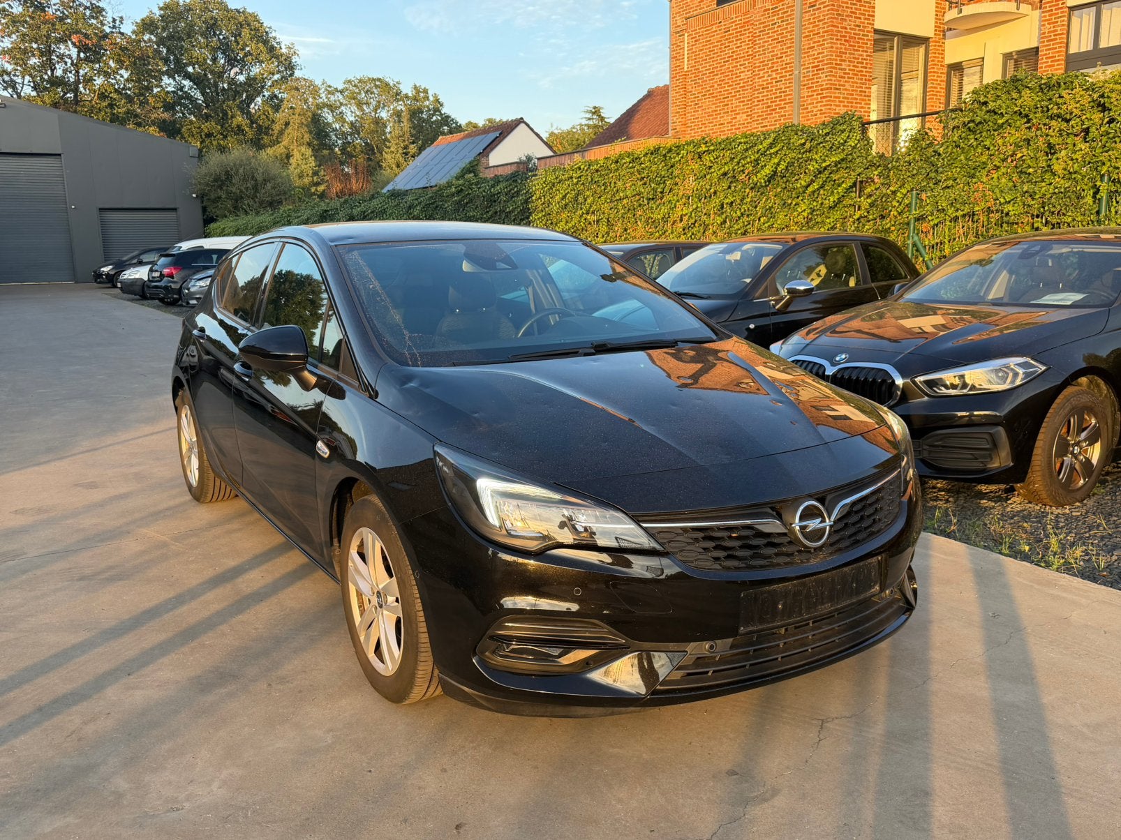 Opel Astra 1.2 Turbo met hagelschade, Auto's, Euro 6, Zwart, 5 deurs, 1999 cc