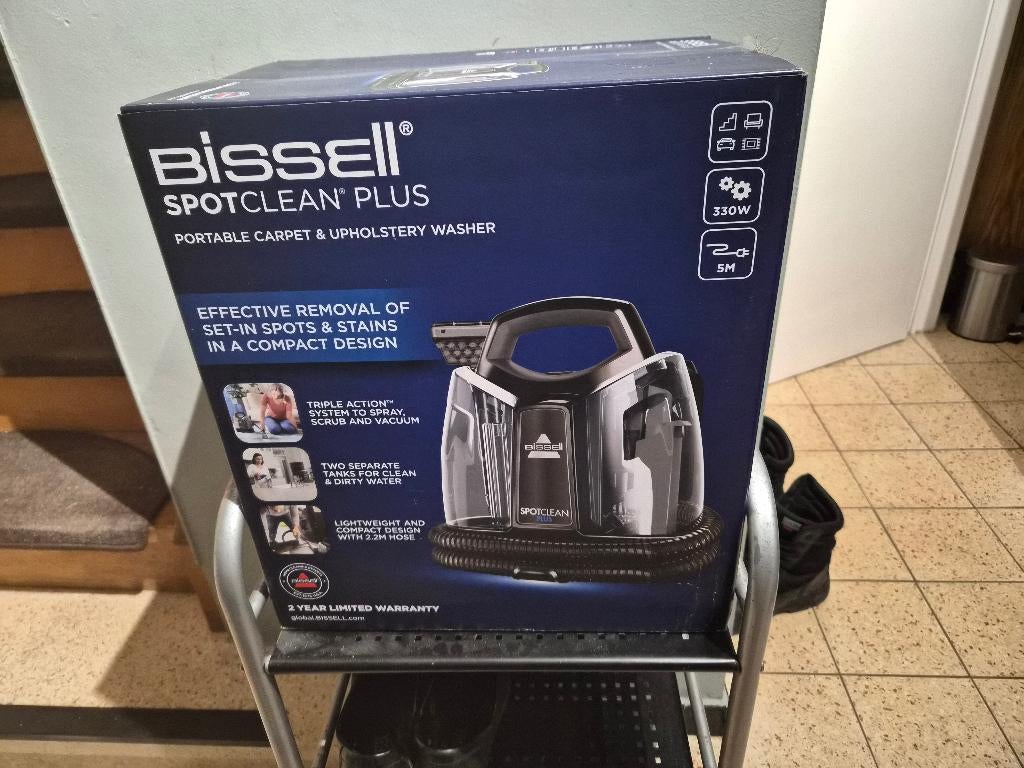 Aspirateur/détacheur Bissel SpotClean Plus, Elektronische apparatuur, Stofzuigers, Gebruikt, Ophalen of Verzenden, Waterstofzuiger