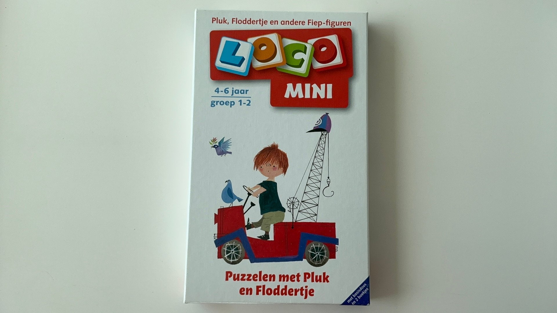 Loco mini 4-6jaar Pluk Floddertje puzzelen, Ophalen, Puzzelen