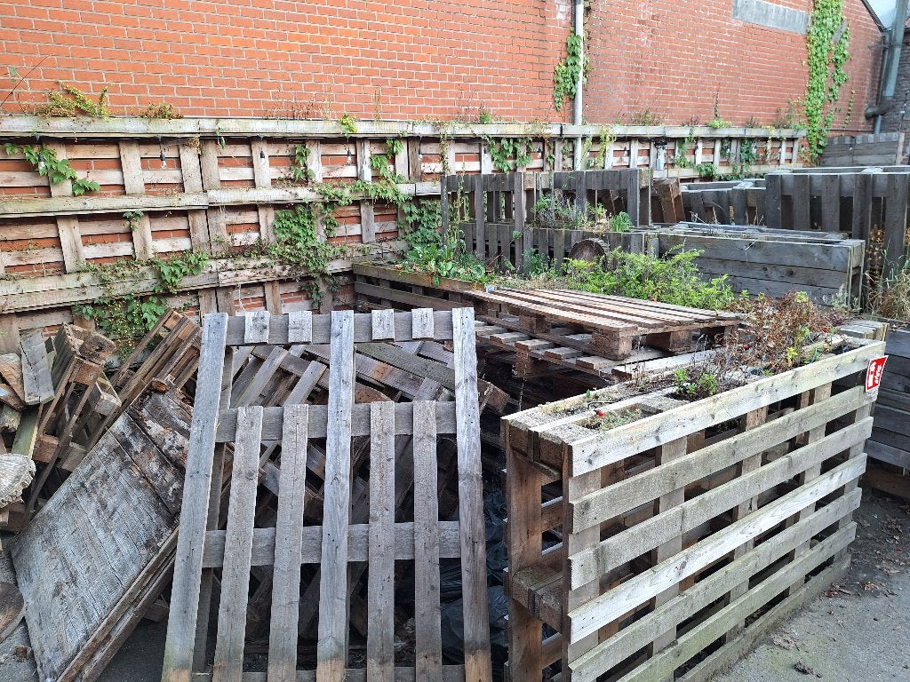 Brandhout en palletten, Tuin en Terras, 6 m³ of meer, Ophalen, Blokken